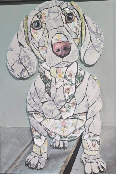 dachshund mosaic