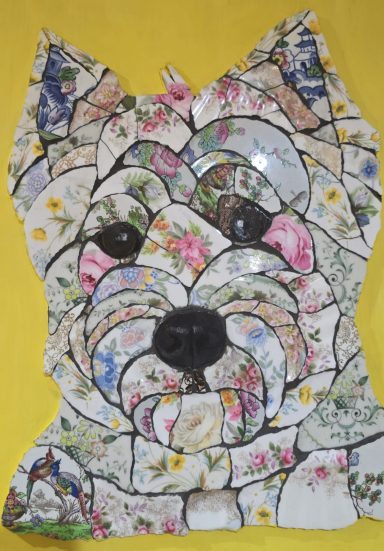 westie mosaic